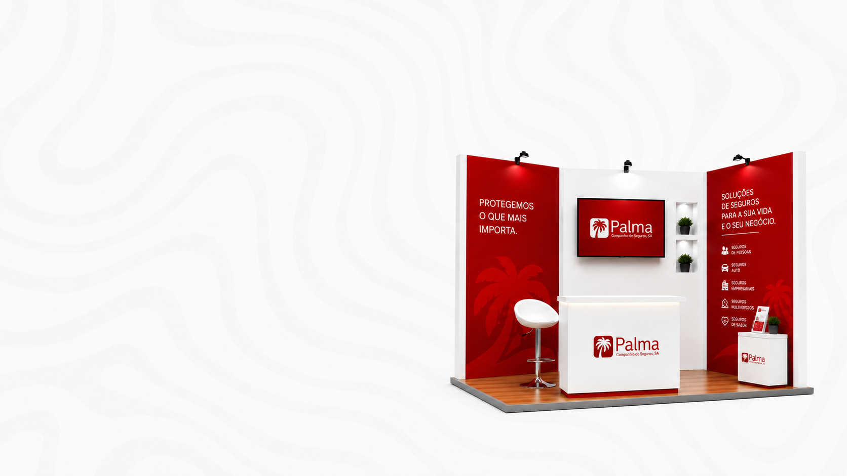 Stand da Palma Companhia de Seguros na 61.ª edição da FACIM